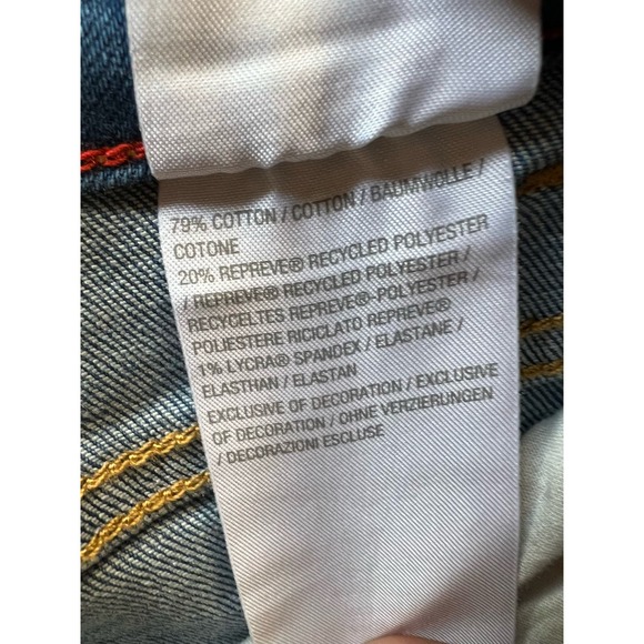 NWOT Peace Love World Regular Denim Slit Hem Jeans SIZE 16 - Picture 9 of 10